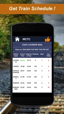 IRCTC android App screenshot 2