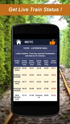 IRCTC android App screenshot 4